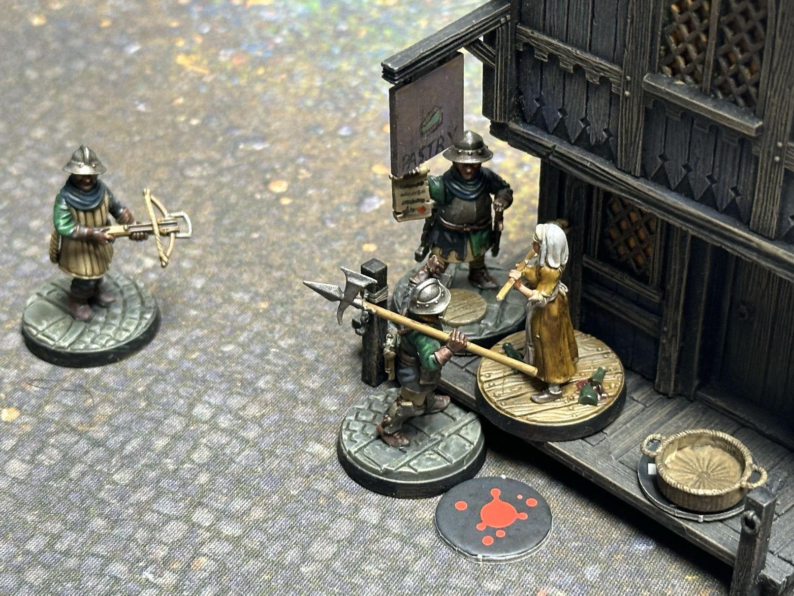 A baker defends herself