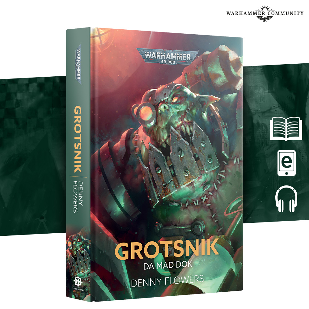 Mad Dok Grotsnik - Orks - Warhammer 40k - Metal OOP - Finecast