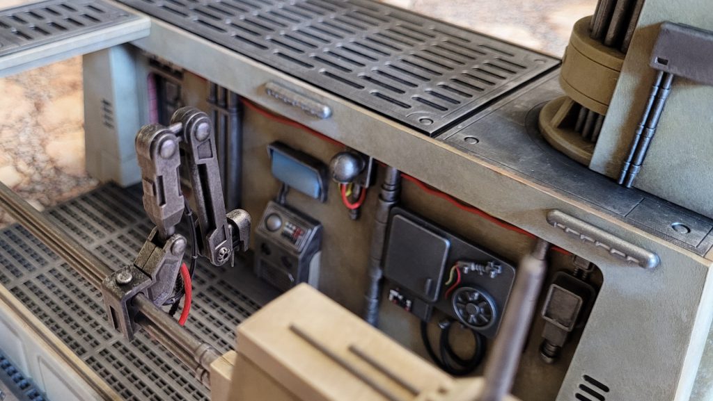 Star Wars Shatterpoint Maintenance Bay detail