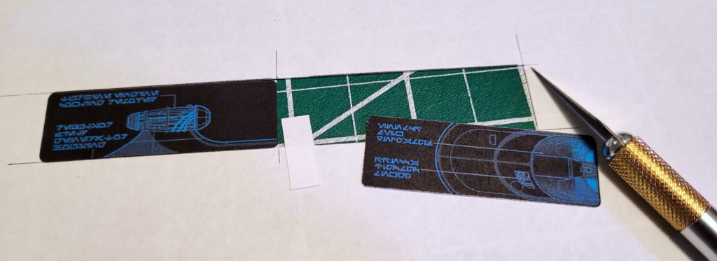 Star Wars Shatterpoint maintenance bay window screens