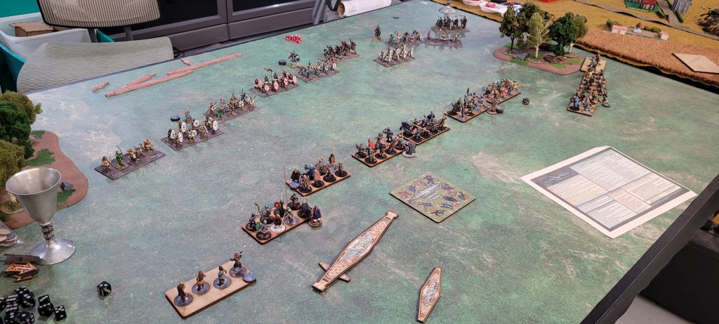 Saxons vs Romano Brits
