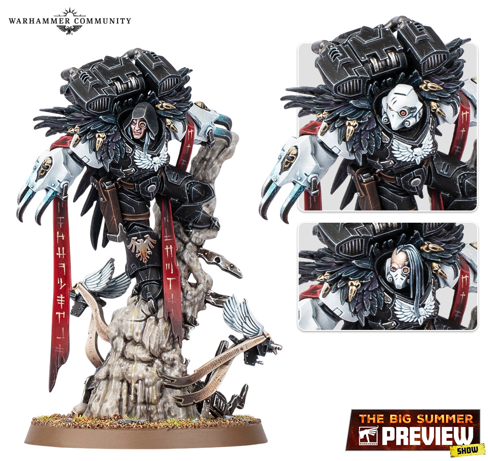 Raven Guard get the coolest Chapter Master figure GW have ever done - credit Warhammer Community