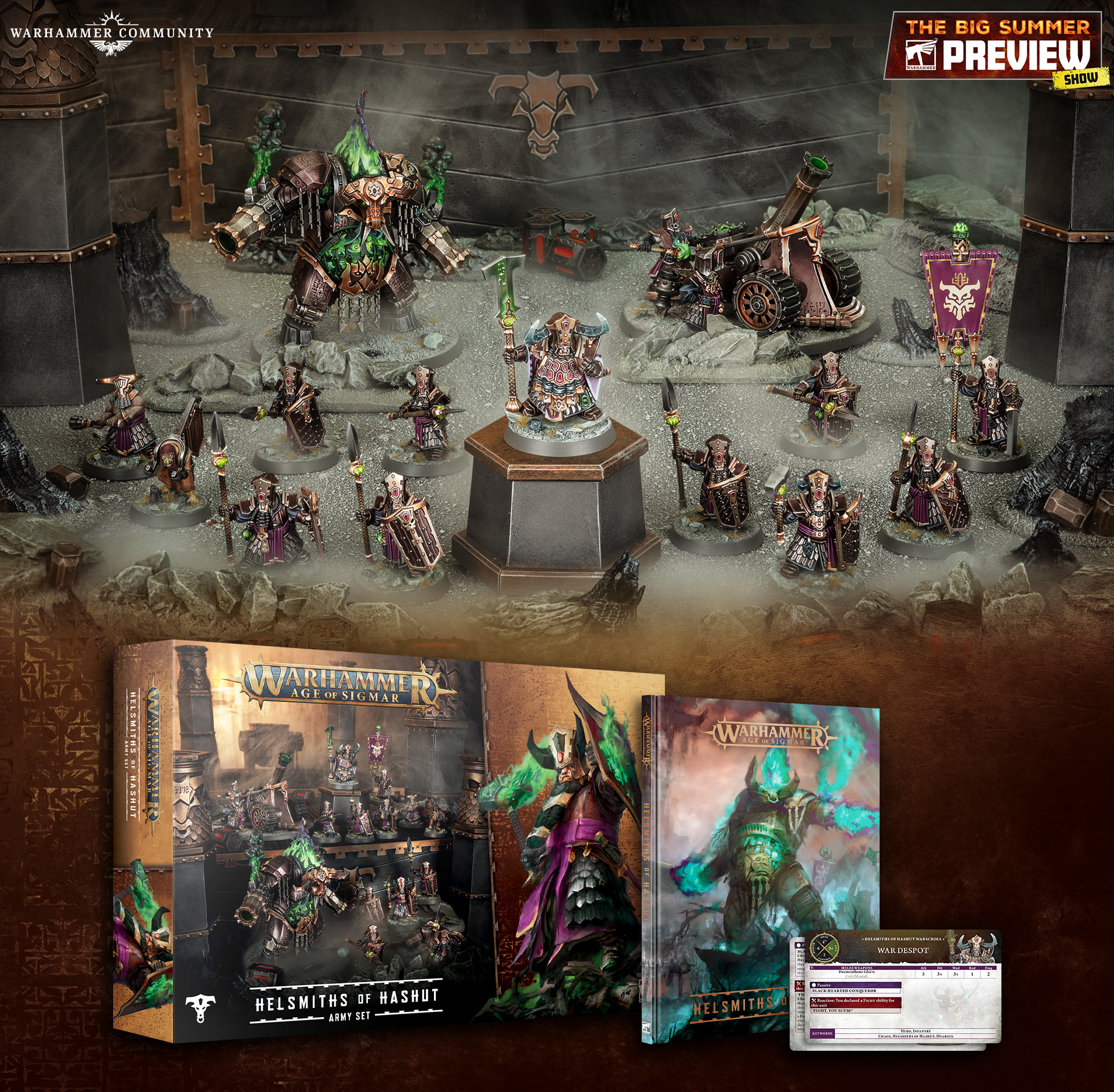 Chaos Dwarf Army box - credit Warhammer Community