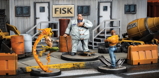 Luke Cage & Iron Fist models Marvel Crisis Protocol