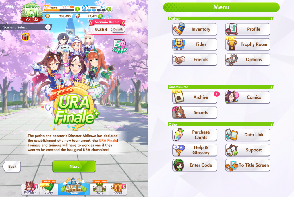 The Beginning: URA Finale