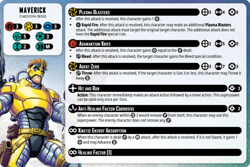 Maverick character card MCP