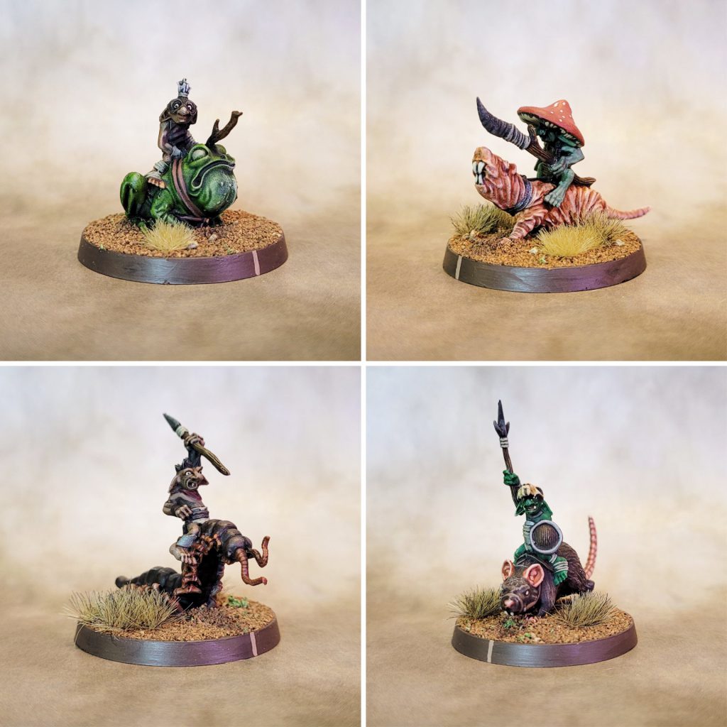 Wartnose Jousters painted by Jefferson Powers