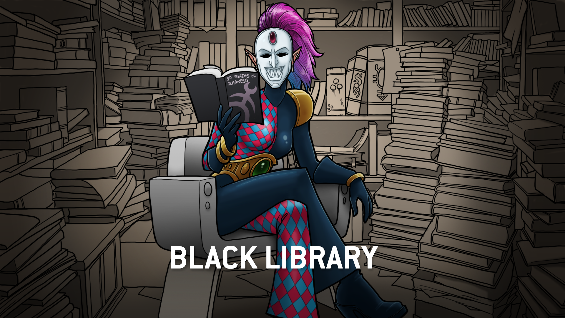 Black Library логотип