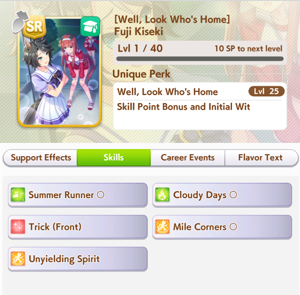 Fuji Kiseki Wit Card