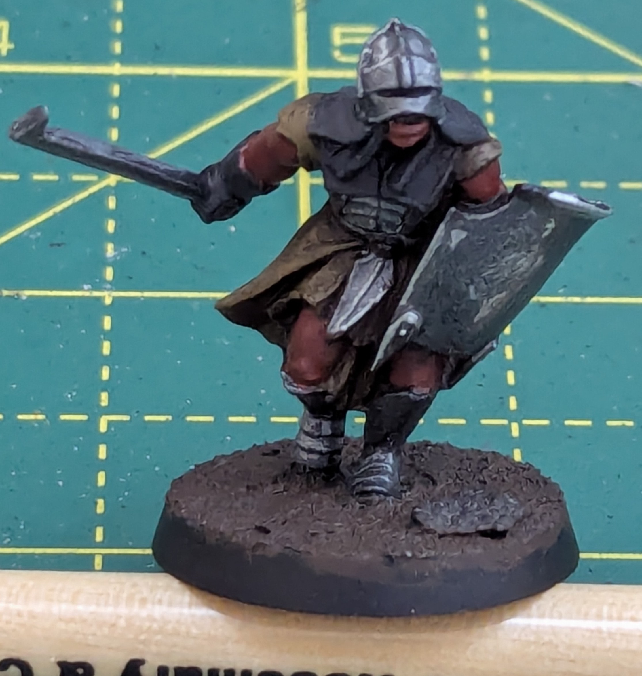 Uruk Hai Scout - basecoated - credit Thundercloud