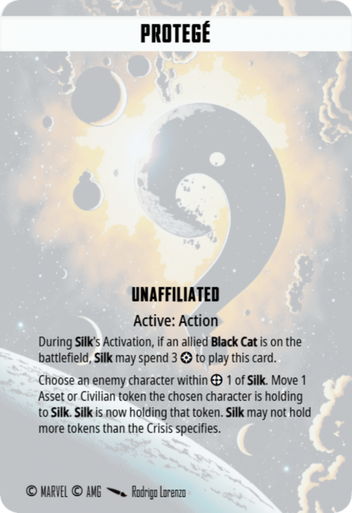 Protege Team Tactics Card