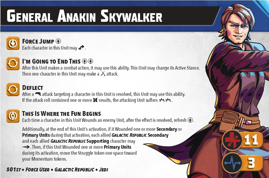 Anakin Ability Card
