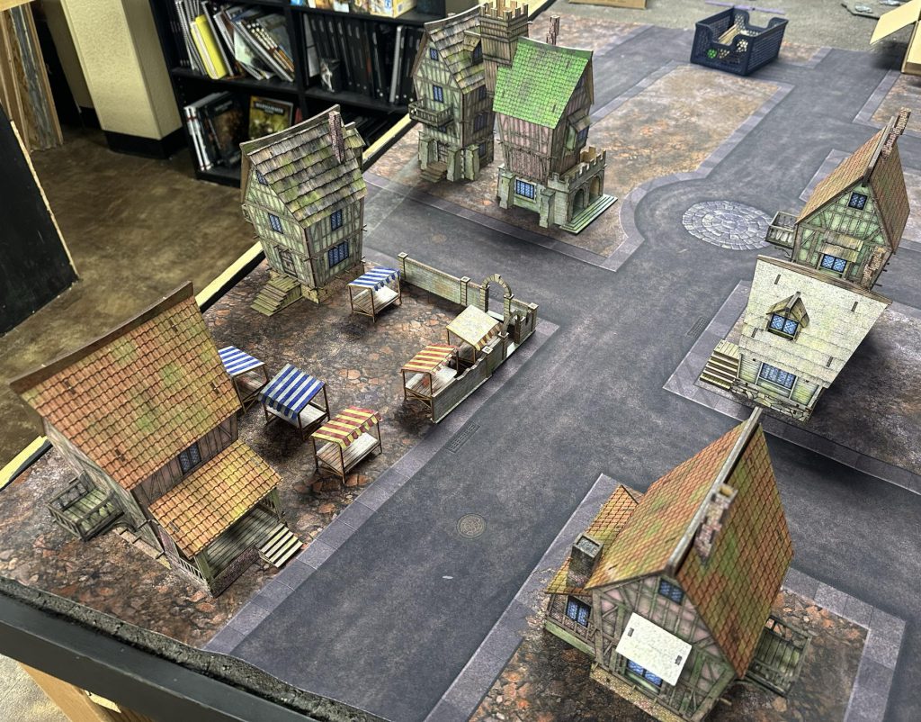 A Tollingchester table layout