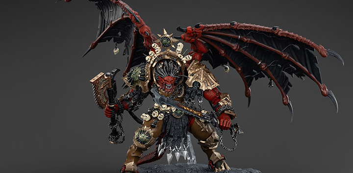 Miniature Angron Daemon Primarch Khorne World Eaters Warhammer 40K - Non Assemblé