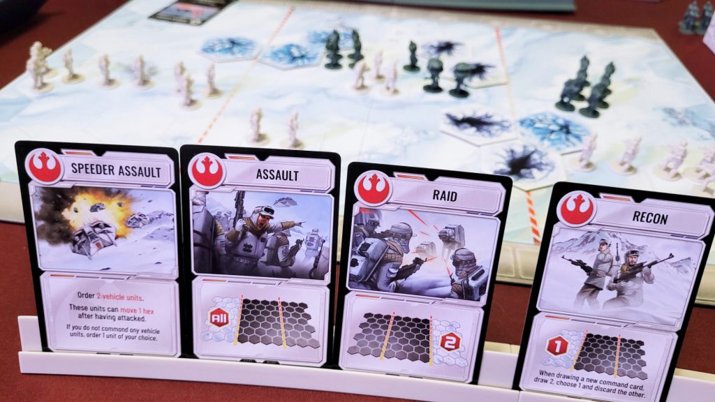 Star Wars Battle of Hoth command cards