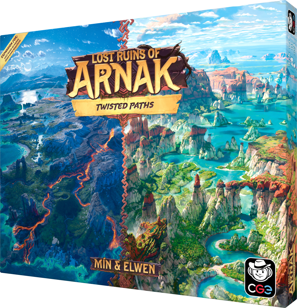 Lost Ruins of Arnak Twisted Paths box artwork