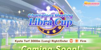 Preparing for the Libra Cup in Umamusume Pretty Derby