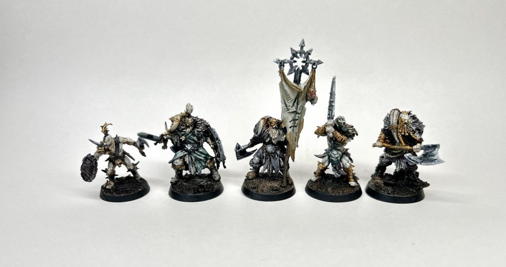 Cavaliers Maraudeurs Warhammer Aos Metal – 5 Figs, Boîte D'origine, OOP