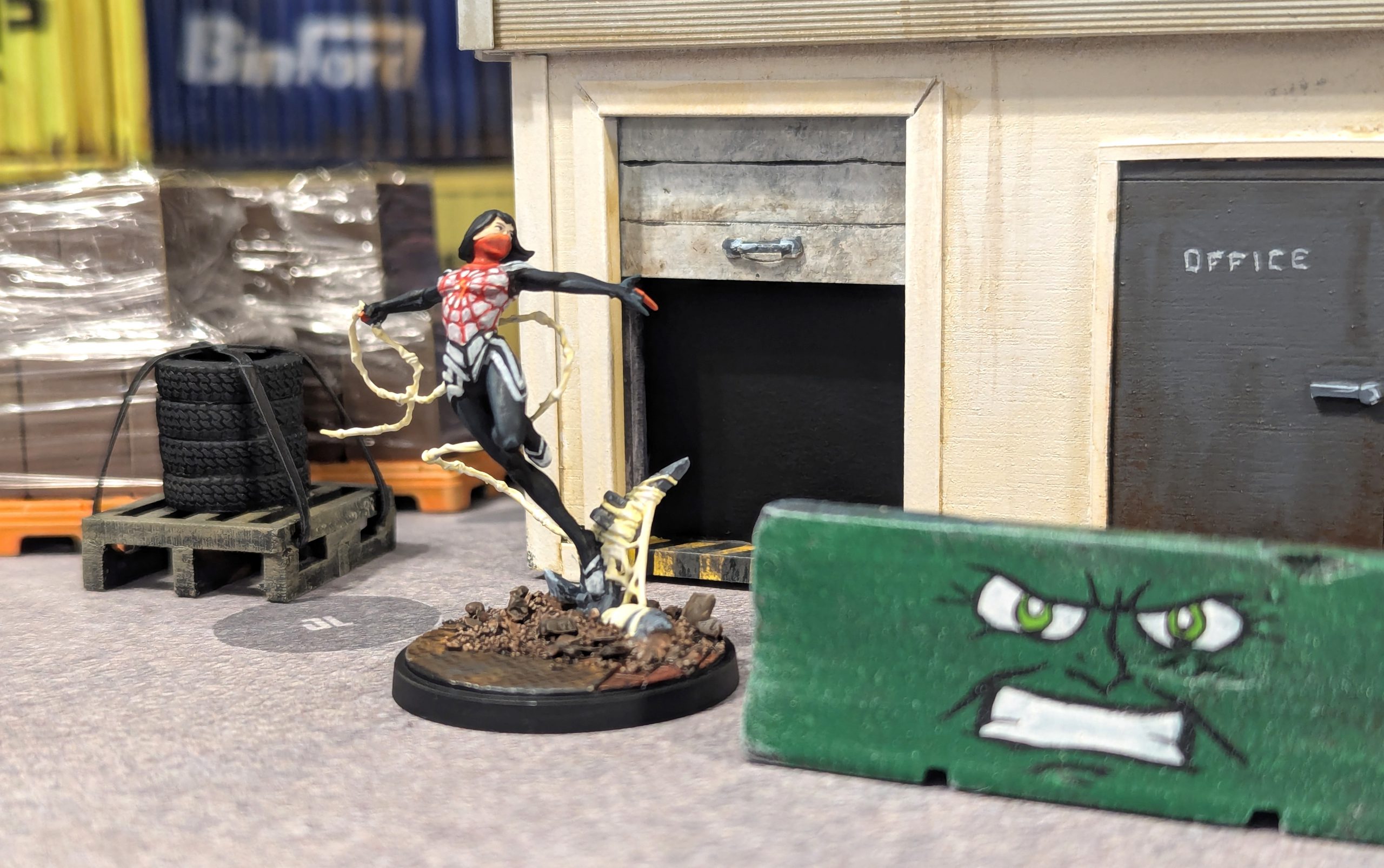 How to Paint Everything: Marvel Crisis Protocol – Silk | Goonhammer