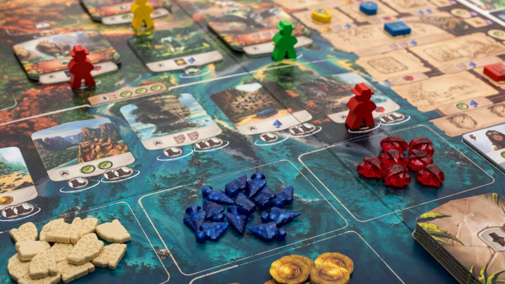 Lost Ruins of Arnak worker meeples