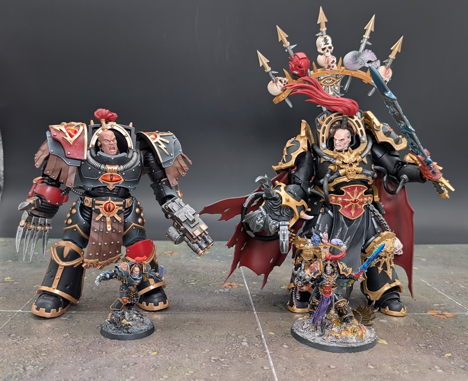 Abaddon The Despoiler – Warhammer 40K Chaos Space Marines (plastique)