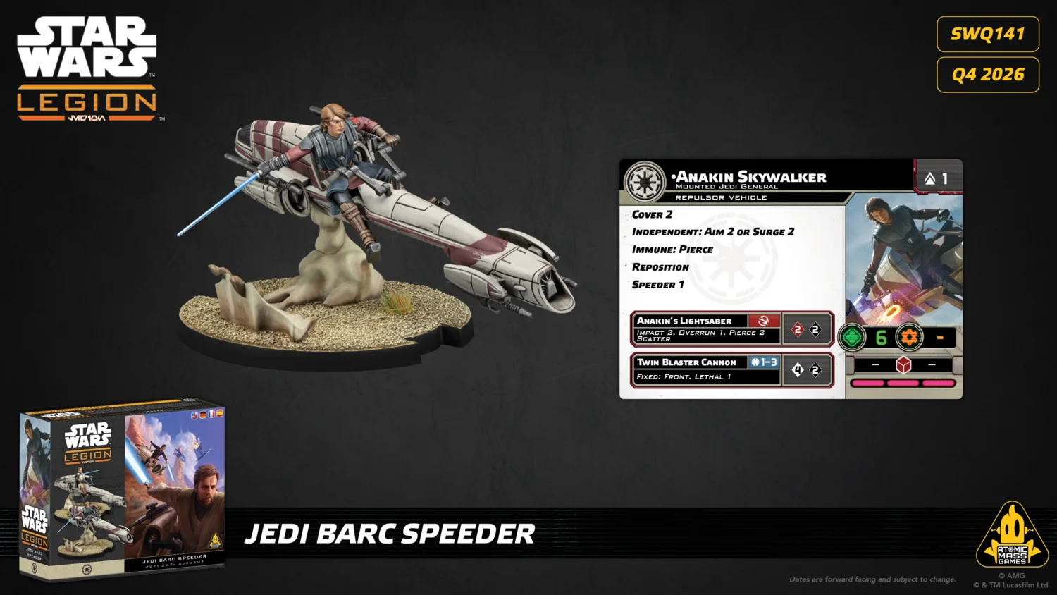 Expansión Del Camión Speeder Legion A-a5 De Star Wars | Jueg | Cuotas