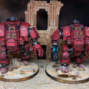 Blood Angels Redemptor Dreadnoughts